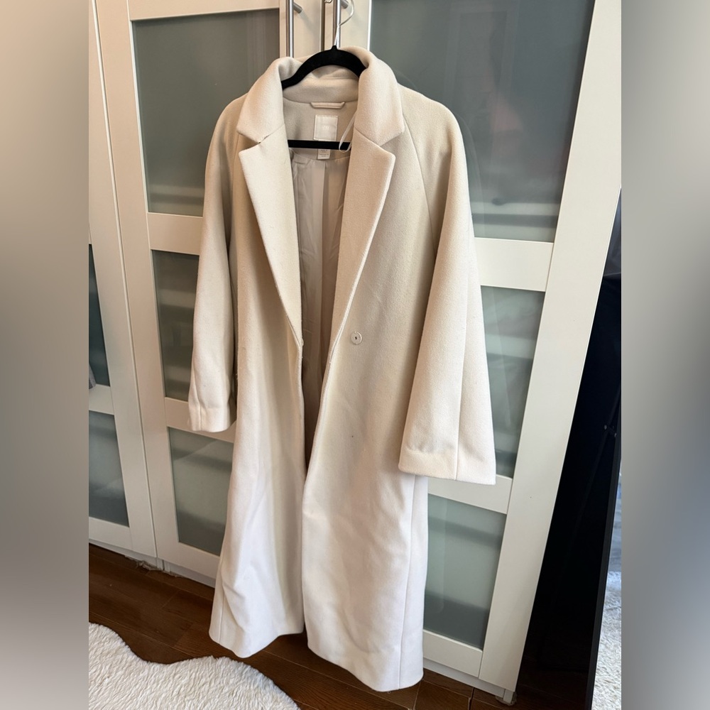 H&M Classic Cream Trench Coat